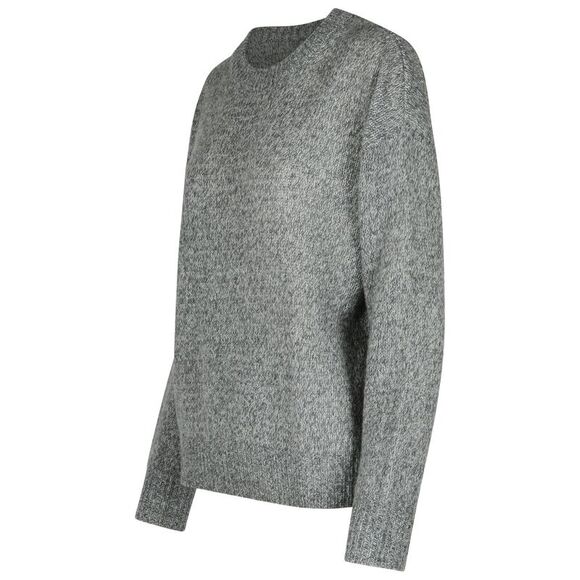 Lisa Yang 'Lova' Grey Cashmere Blend Sweater Women - Picture 2 of 3